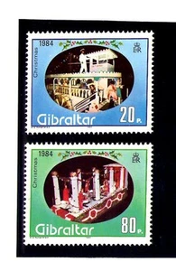 Gibraltar Navidad Serie del año 1984 (AF-704) - Picture 1 of 1