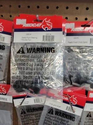 Redcat Racing 02014 Plastic Front Steering Knuckle (1pr) 02014 - Image 1 of 2