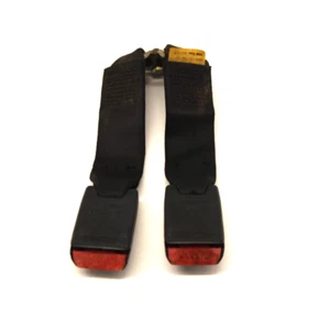 BMW OEM E28 E30 REAR SEAT LOWER DUAL SEATBELT BUCKLE RECIEVER LEFT DRIVER STRAP - Picture 1 of 8