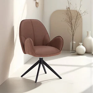 Esszimmerstuhl drehbar mit Armlehne Wohnzimmerstuhl Kunstleder Stuhl Homestyle4u - Bild 1 von 12