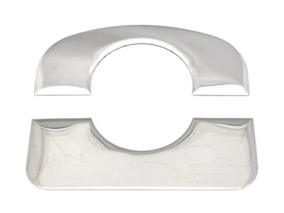 Lenksäulenblende Armaturenbrett Edelstahl Jeep CJ 76-86 - Bild 1 von 4