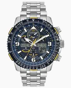NUEVO RELOJ CITIZEN ECO DRIVE HOMBRE PROMASTER AZUL ÁNGELES SKYHAWK A-T JY8078-52L - Imagen 1 de 6