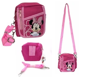 Disney Minnie Mouse Pink Camera Pouch Bag Wallet Purse with Shoulder Strap - Picture 1 of 10