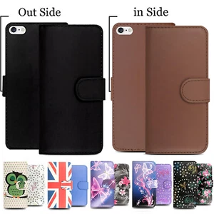 Case For Apple iPhone 5 5S 5C 6 6S Shockproof Leather Flip Wallet Phone Cover - Picture 1 of 7