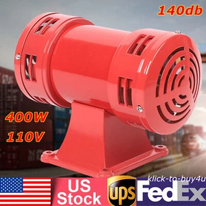 MS-490 Air Raid Siren Horn Warning Industry Boat Alarm 140dB 110V 400 W - Picture 1 of 8