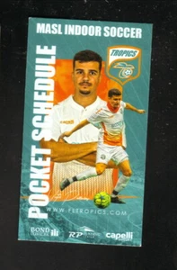 Florida Tropics--2021-22 Pocket Schedule--MASL - Picture 1 of 1