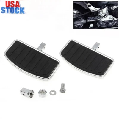 Universal Motorcycle Rear Foot Boards Floorboards For Honda Yamaha Suzuki Bike Foto 1 de 4