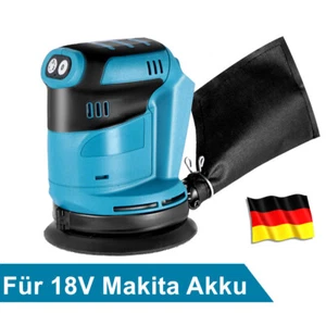 Amoladora excéntrica a batería Makita 18V 125 mm amoladora Solo sin batería - Imagen 1 de 7