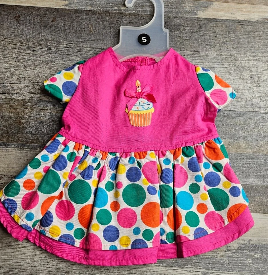 Vestido de cumpleaños PetCo perro talla pequeña rosa cupcake nuevo sin etiquetas Foto 1 de 4