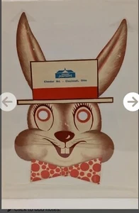 Vintage Howard Johnson’s bunny Rabbit Novelty Advert  Mask Unused A+ Cond RARE - Picture 1 of 1