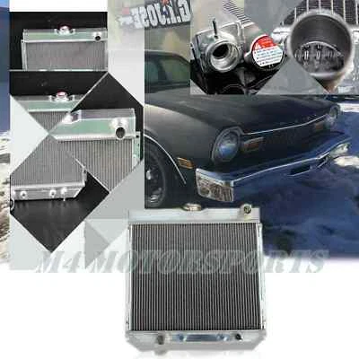 Radiador de aluminio de 3 filas 1970 1971 1972 1973 1974 1975 1976 1977 Ford Maverick Foto 1 de 4