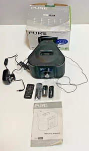Pure Chronos iDock Series II DAB FM Alarm IPOD USB AUX IN Remote Boxed Tested - Picture 1 of 18