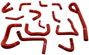 14 mangueras de radiador de refrigerante de silicona tubo para 89+ Skyline R32 R33 R34 GTR RB26DETT - Imagen 1 de 2