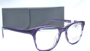 Scott Harris SH-664 Amethyst Rectangle Womens Eyeglasses 48mm - Picture 1 of 9