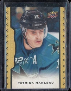 2014-15 UD Masterpieces Framed Black Leather #66 Patrick Marleau 05/50 - Picture 1 of 1