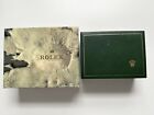 1950S 1960S Genuine Vintage Rolex Green Watch Display Box Case