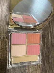 Estee’ Lauder Cosmetics Blush Palette with Mirror NWOT No Brush - Picture 1 of 7