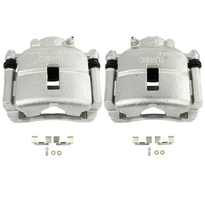 Front Brake Calipers w/ Bracket For 2003-2009 Chrysler PT Cruiser L4 2.4L - Изображение 1 из 4