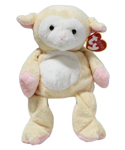 Juguete de peluche Ty Pluffies - Shearly the Sheep, MWMT - Imagen 1 de 6