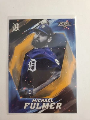 2017 Topps Fire - Michael Fulmer #32 Orange /299 - Image 1 of 2