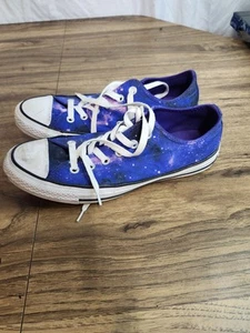 converse all star chuck taylor womens size 9 shoes galaxy sneakers - Picture 1 of 7