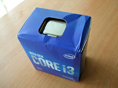 Intel Core i3-10100F CPU 4 Core/8 Thread LGA1200 10th Gen With Cooler New Boxed - Image 1 of 4