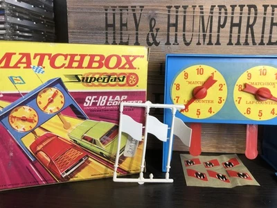 Matchbox Superfast pista SF-18 LAP Counter Mint IMBALLO ORIGINALE VNM del 1970 - Immagine 1 di 4