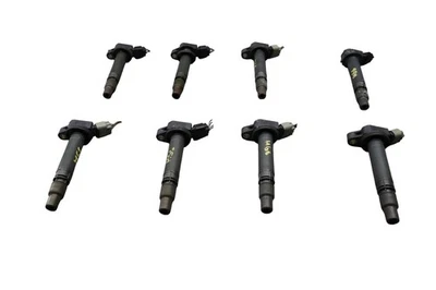 07-17 Lexus LS460 LS460L Denso Ignition Coil Set Of 8 Black 90919A2005 Oem - Image 1 of 4