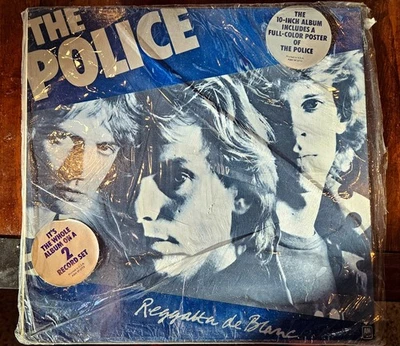 The Police Regatta de Blanc Vinyl LP 2x10" w/ Stickers On Shrink (VG+) Foto 1 de 2