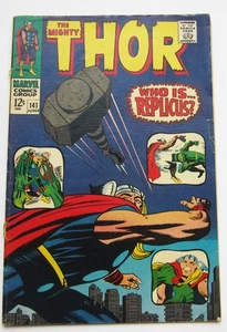 Mighty Thor #141 Comic Book June 1967 Good+ 2.5 Grade Marvel Loose Cover - Picture 1 of 3
