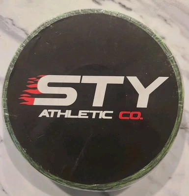 STY Athletic Co. Green Flame Stretch Fabric Sports Tape - New - Image 1 of 3