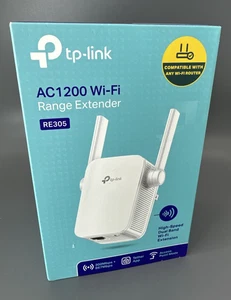 TP-LINK RE305 AC1200 Wi-Fi Range Extender Brand New UnSealed - Picture 1 of 15