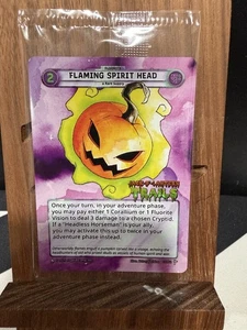 Cryptid Camp TCG - JOLT - Flaming Spirit Head PROMO SEALED - Bild 1 von 2