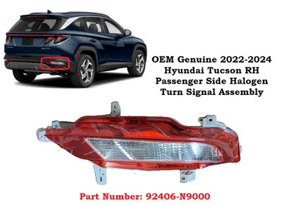 Luz trasera derecha OEM 2022-2024 Hyundai Tucson 92406-N9000 Foto 1 de 4