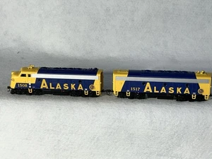 Nice Athearn RTR Alaska RR F-7A/B Engine Set HO (A Powered;B Dummy) - Picture 1 of 24