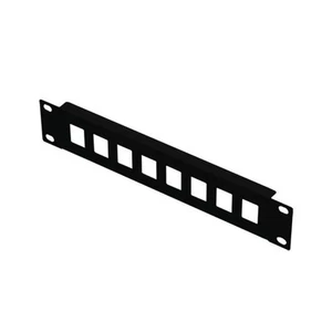 Lanview LKS675BL 1U 10" Patch Panel for Keystone 8-Port - Photo 1/2