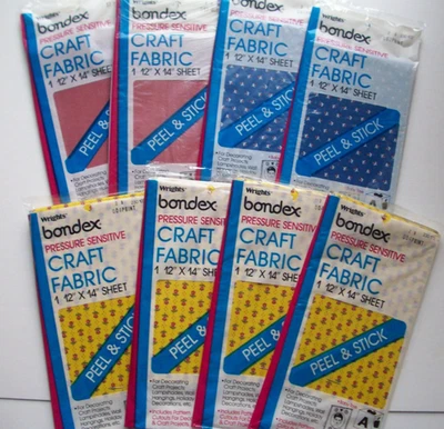 Lot of 11  Bondex iron-on craft fabric patch UNOPEN - Image 1 of 4