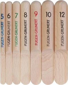 7-teiliges Glättfinger Set: Silikonabzieher & Fugenglätter für Rundfugen - Bild 1 von 29
