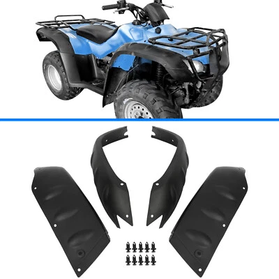 Mud Guards For TRX350 04-06 TRX400 04-07 Rancher Honda Fender Flares Flaps Kit Foto 1 de 4