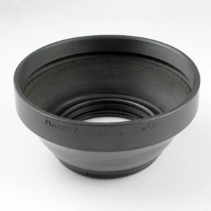 Mamiya Collapsible Rubber Lens Hood for RB67 127-250mm Lenses & M645 145mm Lens - Picture 1 of 3