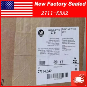 AB 2711-K5A2 Nowy fabrycznie zapieczętowany pudełkiem Darmowa wysyłka 2711K5A2 Allen-Bradley - Zdjęcie 1 z 4