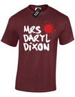 Mrs Daryl Walking Dixon Dead Zombies Fan Gift Present Unisex T-Shirt