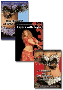 The Shimmy Queen DVD Set - How to Belly Dance with Leyla Jouvana - Picture 1 of 1