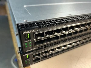 Flux d'air avant vers arrière Dell S5048F-ON 48P 25GbE SFP28 6P 100GbE QSFP28 - OS9 - Photo 1/9