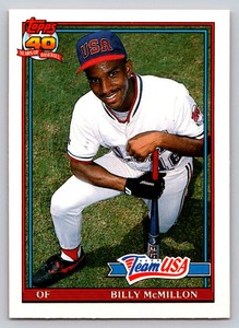 1991  Topps Traded #78T Billy McMillon Rookie Card