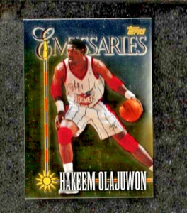 HAKEEM OLAJUWON 1998-99 Topps EMISSARIES #E17 Houston Rockets MINT - Picture 1 of 2