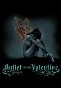 Bullet For My Valentine Poster Flag Burning Wings Tapestry - Picture 1 of 1