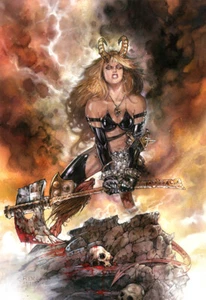 MAGIK X-MEN SIGNED PRINT- Tom FLEMing - Picture 1 of 1