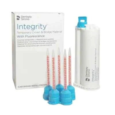 Dentsply Integrity Temporary Crown and Bridge Dental Material Cartridge Shade A2