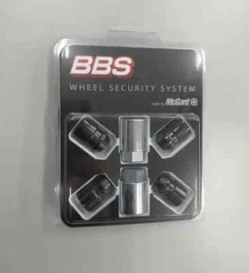 BBS genuine Wheel Security System M12x1.25 OEM PLNM125C Black New - Picture 1 of 2